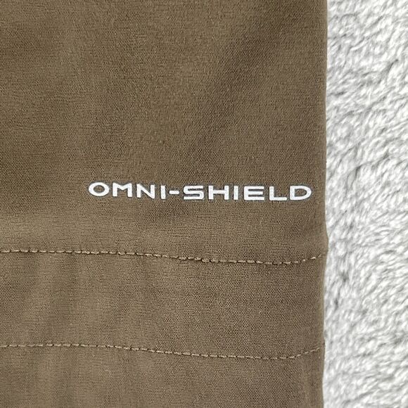 Columbia Sportswear Omni-Shield Hiking Pants Womens 6 Green Stretch Outdoor - Picture 5 of 15